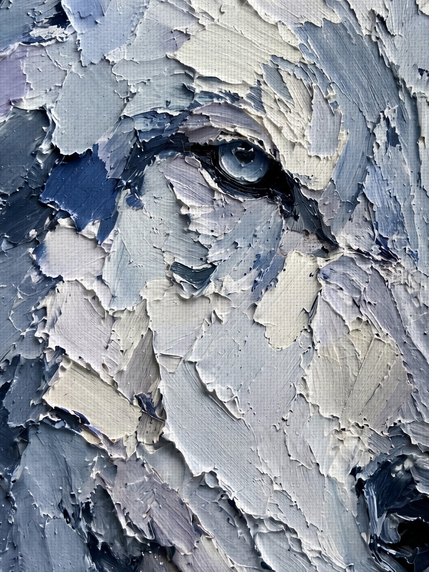 Art You Can Touch and Feel: Zoom in to witness the fierce, irregular palette knife ridges. We use heavy, chunky layers of premium oil paint to build a physical, 3D sculptural relief. Watch how the shadows and highlights of the texture change beautifully as the natural light shifts in your room.